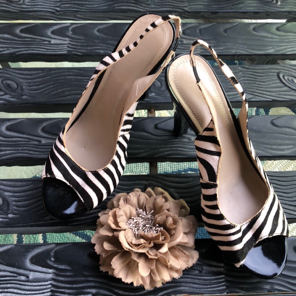 Ellen Tracy Platform Peep-Toe Heels